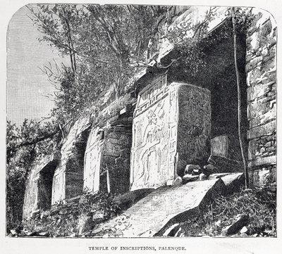 Templo de las Inscripciones, Palenque, de 